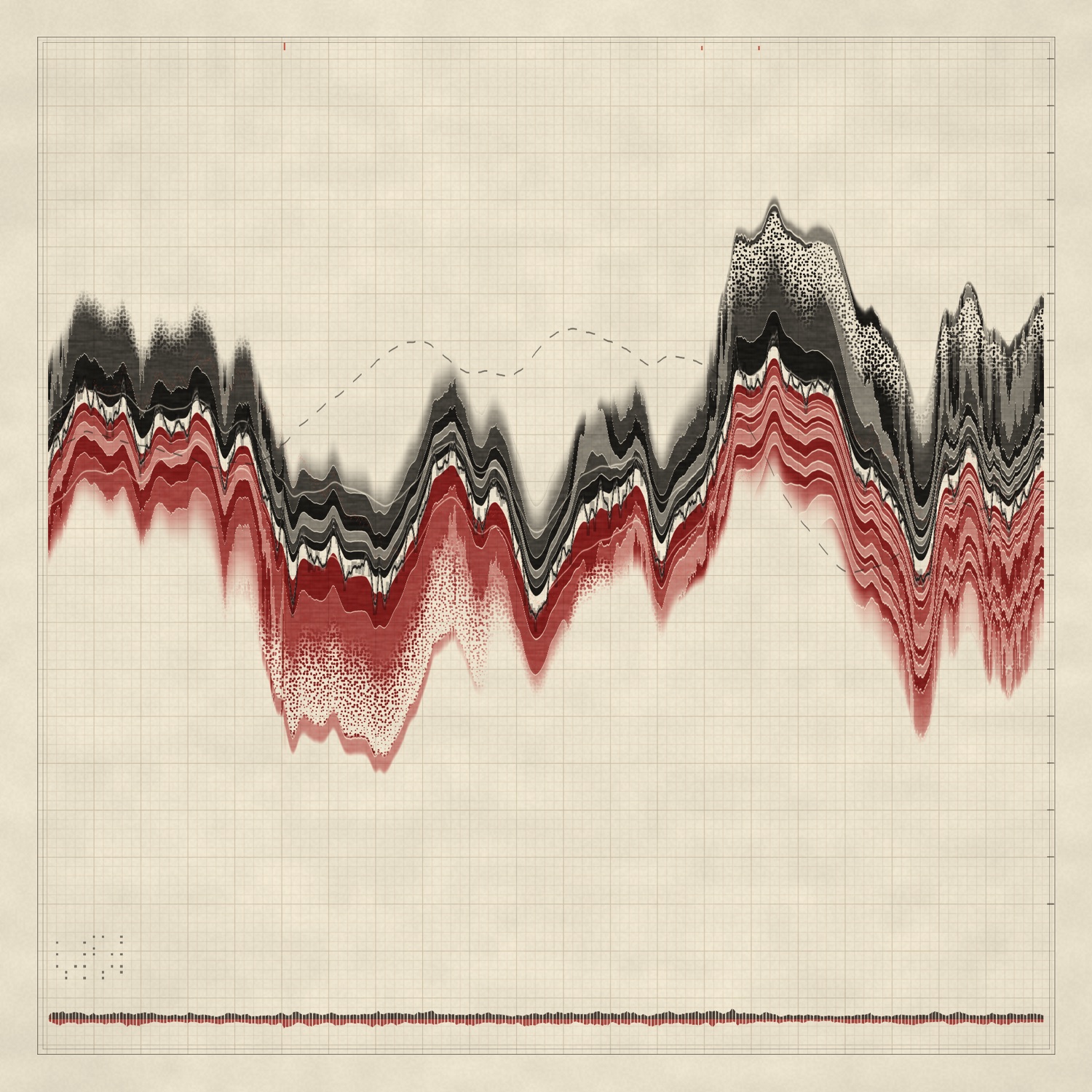 MICROSTRUCTURE session 0026, Ink on ledger