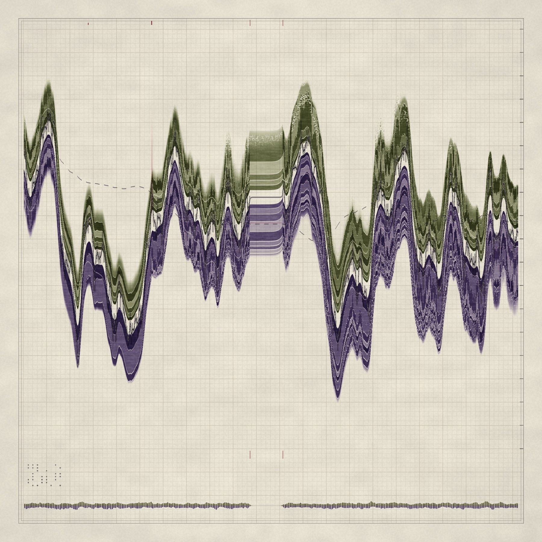MICROSTRUCTURE session 0091, Violet & moss palette
